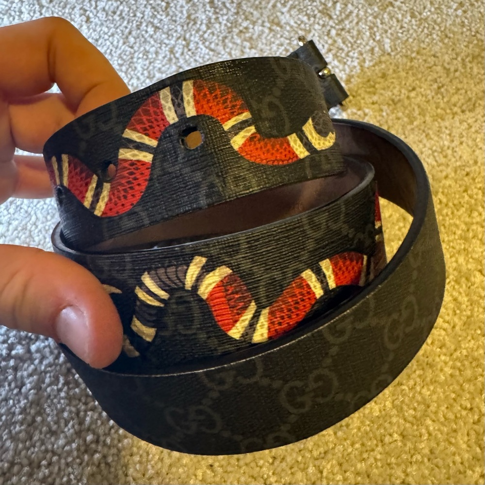 Gucci Snake Belt